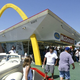 The oldest continually operated McDonald’s, with Meston’s futuristic 50s design.